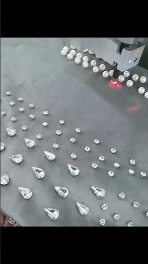 Automatic Beading Machine for Garments #diy #factory #sewing