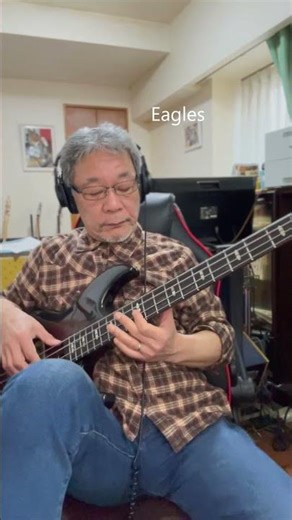 Eagles - One Of These Night 1975 ***Bass Cover #shorts