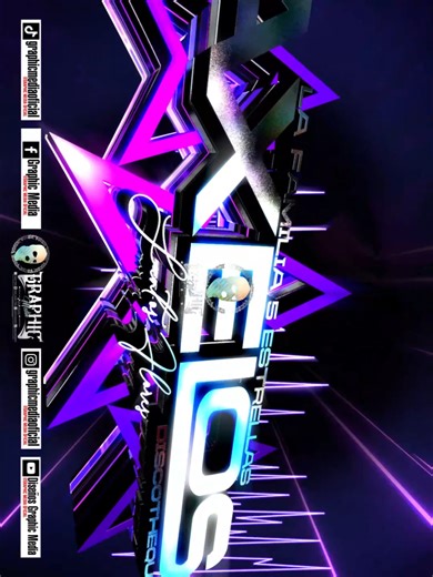 3D Logo Design Showcase for AXELOS Discotheque