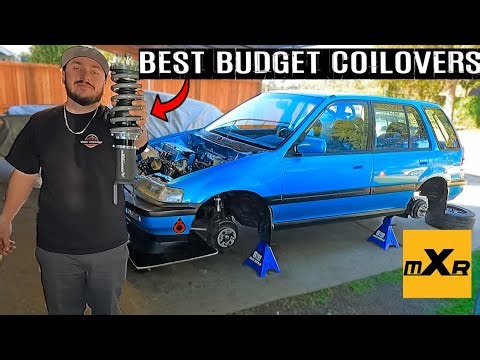 BEST AFFORDABLE COILOVERS | MXR T7 | CHOPPY K24 Honda Civic Wagon