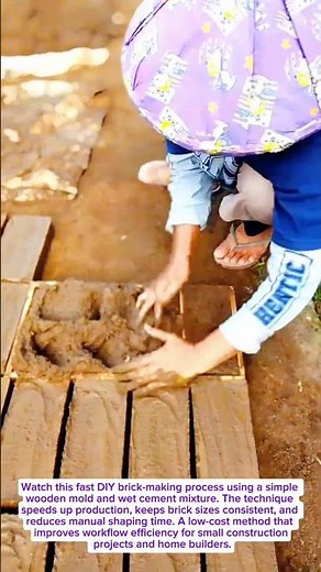Simple Brick Mold Hack Is Saving Hours of Manual Work