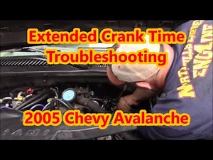 2005 Avalanche: Episode 15 -Extended Crank Diagnosis & Wrong Repair - Chevy Suburban Tahoe GMT-800