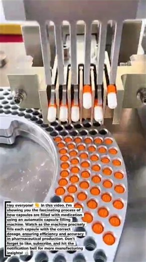 Capsule Filling Machine: How Pharmaceuticals are Made! 💊🏭