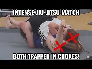 Reverse Triangle Choke vs Headscissors | Female Jiu Jitsu Match