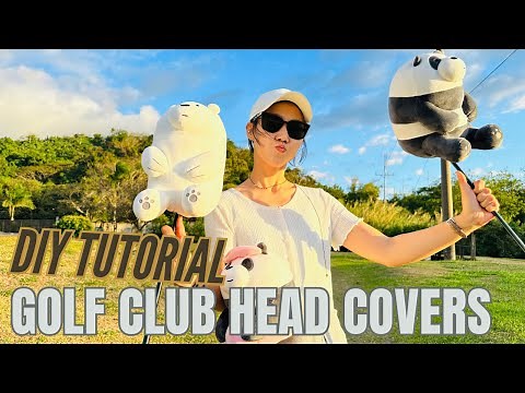 [DIY Challenge] Easy DIY Golf Club Head Covers | Sewing Tutorial