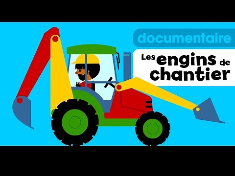 Les engins de chantier 🚚 Petit documentaire pour bébé et enfants de l'école maternelle
