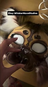 Make an African Wild Dog Mask with me! Design by ‪@That_Idiot_Gümdåsh‬ #furry #therian #charity