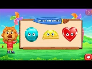 Learn shapes for kids children toddlers | Match the Shapes | Educational Game by RV App Studios