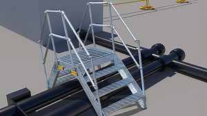 Crossover Stairs | The Safe Way to Cross Over Obstacles | Roof & More