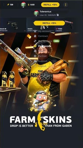 Working Farmskins 2026 code! #caseopening #code #cs2 #csgo #farmskins #money