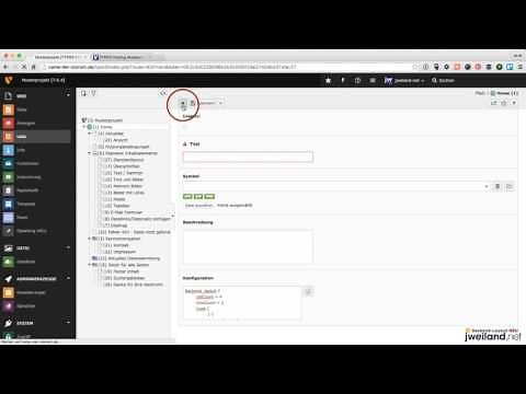 Musterprojekt TYPO3 Version 7 - Teil 14: Neues Backend-Layout erstellen