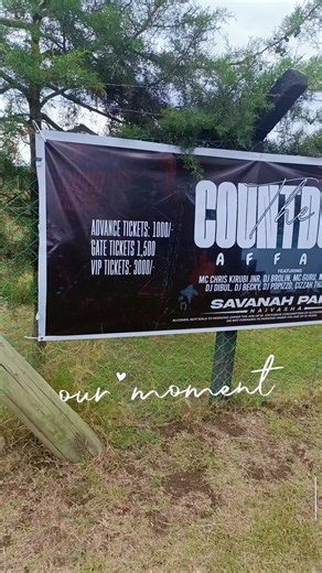THE COUNTDOWN IS ON! 🔥 Only 2 DAYS TO GO until we shut down Naivasha in style! Get ready for an unforgettable AFFAIR this Wednesday, 31st December at Savannah Park – Naivasha 💃🏾🕺🏾 A powerful lineup, electrifying vibes, and a night to remember as we cross into the New Year together! Music | Energy | Fireworks | Good Vibes 🎟️ Advance: 1000 | Gate: 1500 | VIP: 3000 Don’t miss out this one is HUGE! Tag your squad and let the countdown begin #TheCountdown #NaivashaEvents #NewYearEve2025 #Savann
