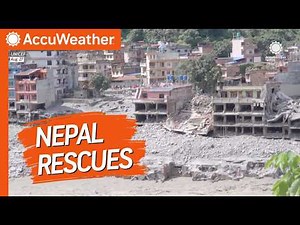 Rescuers race to reach survivors after deadly flooding in Nepal