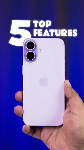 iPhone 17 ⚡ Top 5 Features! #shorts #iphone #iphone17