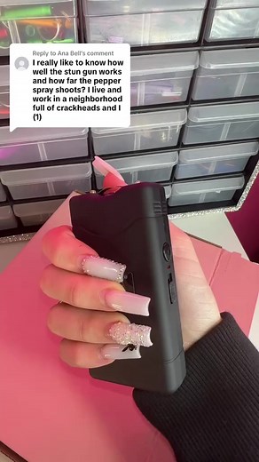 How to use our stun guns✨🩷 #howto #taser #selfdefensekeychainset #keychain #stayprotectedladies #stayprotected #fyyyy #foru #packageanorder #KeychainSet #uskeychain #ukkeychain #packanorder #asmrrr #asmrrr #defenseitems #defense #DefenseTool #safety #keychainaccessories #keychainhandmade #keychainaccessories #handmade #SafetyForEveryone #womenownedbusiness #womenentrepreneurs #womenempoweringwomen Stay Protected.Ladiess @topfans | Stay Protected.Ladiess