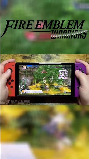 Fire Emblem Warriors Nintendo Switch OLED Gameplay