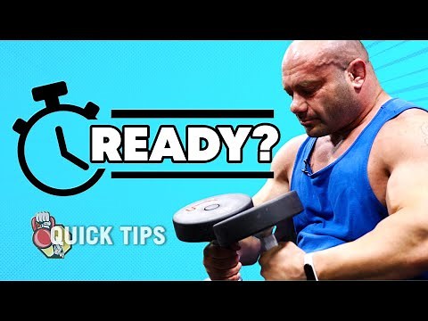How To Make Sure You Rest Enough Between Sets