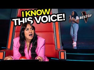 Jessica Mauboy Turned Around And Found Her OWN NIECE On Stage! | The Voice