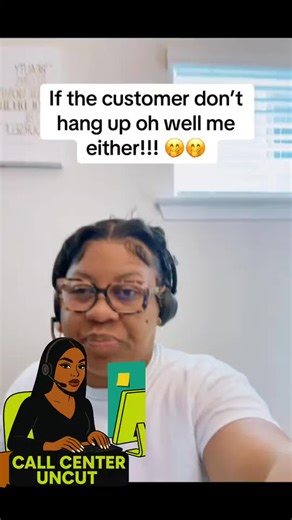 One thing about ME? If that customer don’t hang up… babyyyy I’m not touching NOTHIN’ 😭😭 If you wanna sit on this line for 45 minutes breathing hard and living your best life — GO ‘HEAD, because that’s my break now. That’s a blessing straight from the Lordt Himself 😩🙏🏾 God said “my child is tired… let me send her a silent-call miracle.” And WHO AM I to decline a blessing?? You think I’m finna hang up and go back into that 98-deep queue?? HELL NAW. 😭😭 Y’all better stop playing — these custo