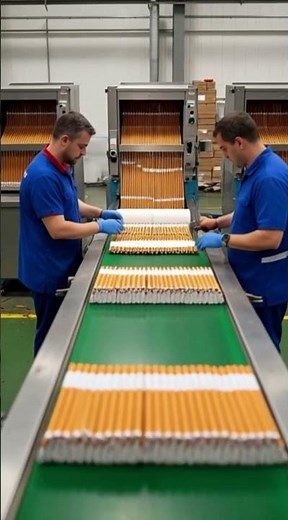 How Cigarettes Are Made: Inside the Modern Factory (Educational)