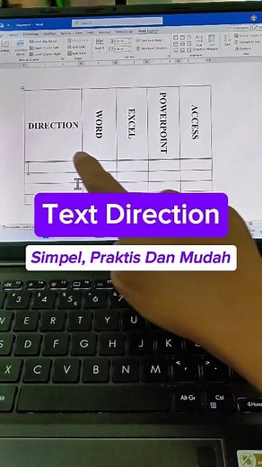 Text Direction Otomatis, simpel dan praktis dengan Shortcut Keyboard #microsoftword #belajarkomputer #belajarlaptop #tips #trik #tutorial #textdirection #direkomendasikan #belajarmicrosoftword #tutorialmicrosoftword #shortcutkeyboard #reelsviral #tranding @sorotan Semuaorang | Isnaini Elhabib