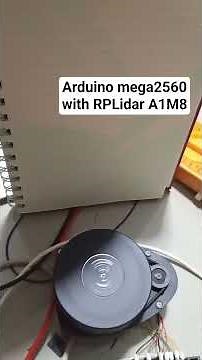 Arduino MEGA 2560 with RPLidar A1M8 #shorts