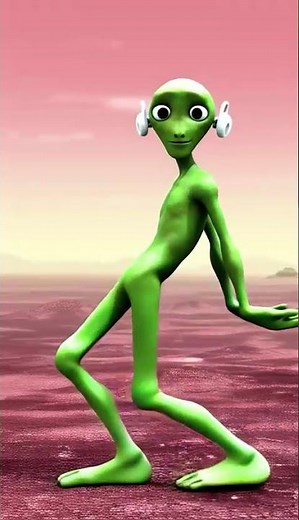Endless Alien Dance Loop (The New Viral Trend) 👽 #trending #meme #dance