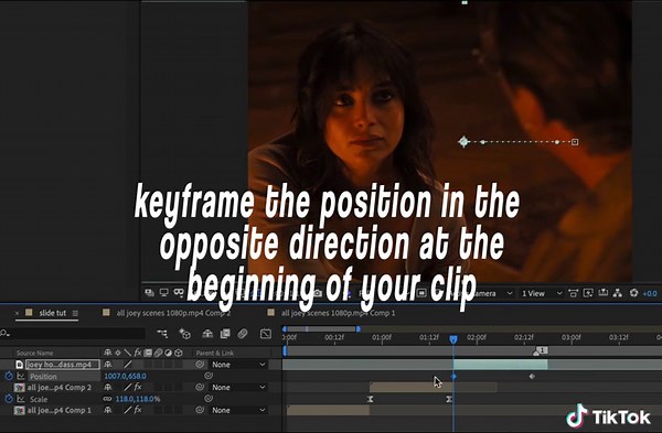 || slide & updated zoom settings || i use on 23.976 fps edits!! also i dont do any specific numbers for the postion, just dont drag it out too far! hopefully this makes sense cause i totally rushed this lol #foryou #aftereffects #aftereffectstutorials #ae #aetutorials #editinghelp