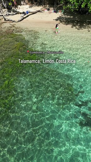 Playa Pablo Mena a hidden beach in the wildlife refuge of Gandoca Manzanillo, Limón, Costa Rica #costarica