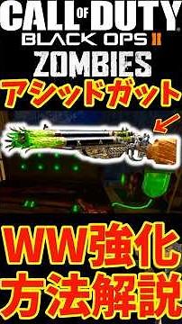 [CoD: BO2 Zombies] Ultimate Upgrade! How to turn the Blundergat into the Acid Gat on "MOB OF THE ...