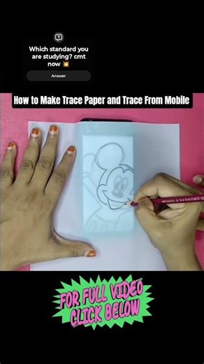 How to Trace Drawings from Your Mobile Phone Easily! 📱✍️