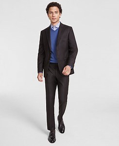 Tommy Hilfiger Men's Modern-Fit Stretch Wool Suit Separates - Macy's