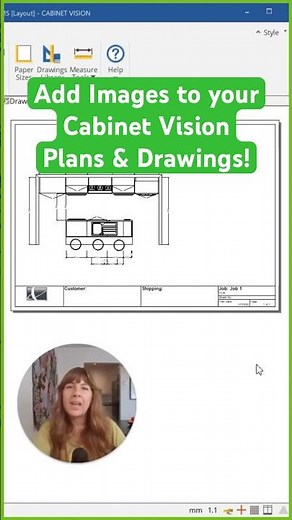 Add Images to your Cabinet Vision Plans & Drawings!