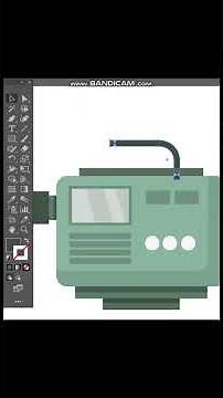 Tutorial on how to create a video camera illustration in Adobe Illustrator