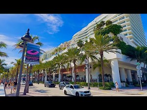 Fort Lauderdale Beach 2026 Walking Tour in 4K - Fort Lauderdale, Florida
