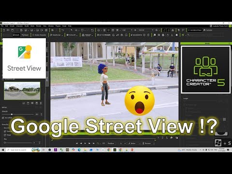 CC5 Google Street View Lighting Tutorial | Character Creator 5 #cc5 #charactercreator5 #tutorial