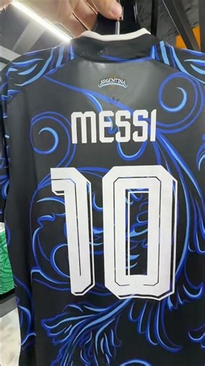 The cleanest Argentina kit ever? 🇦🇷🐐 #Messi #Argentina #WorldCup #worldcup2026 #soccer #jersey