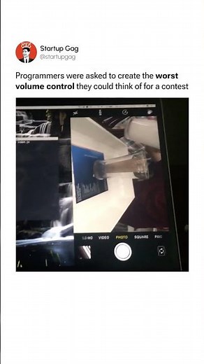 Programmers were asked to create the WORST volume control selector ever