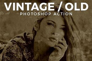 Vintage - Old Photo Effect 26444506 - FreePSDvn