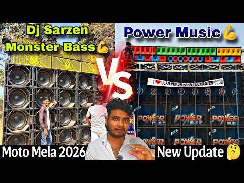Dj Sarzen New Setup Testing Monster Bass || Moto Mela 2026 New Update