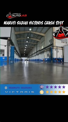 Kandola’s AutoLab | Cars & Bikes on Instagram: "Maruti Suzuki Victoris crash tested by Bharat NCAP 🇮🇳💥 🚗 Safety Rating (2025): ⭐ 5-Star Overall Rating 🧍‍♂️ Adult Occupant Protection: ✅ 31.66 / 32 points 👶 Child Occupant Protection: ✅ 43 / 49 points ⚖️ Crash Test Weight: 1549 kg 🦺 Standard Safety: • 6 Airbags • ESC • ISOFIX • ABS + EBD Would you trust this car for your family? 👇 Comment YES or NO Credit: @bncapofficial Source: Bharat NCAP Hashtags #bharatncap #crashtest #carsafety #maruti