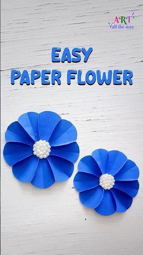 Easy Paper Flower for Decor 🌸 | DIY Paper Flower Decoration Idea