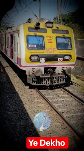 Slow Local Vs Fast Local #train #localtrain #fyp #youtubeshorts