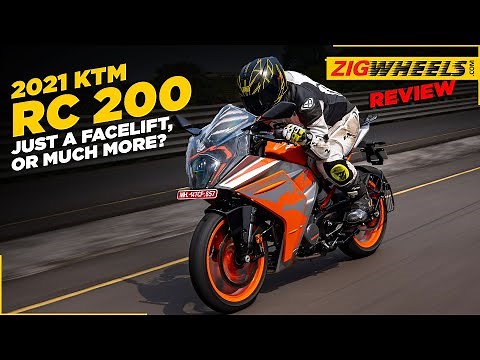 2021 KTM RC 200 First Ride Review | Performance, Design, Top Speed, Exhaust Note & More | ZigWheels