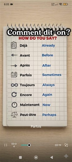 comment dit-on? #français #dire #deja #toujours