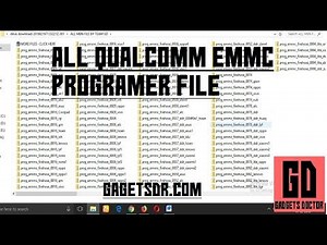 Collection Of All Qualcomm EMMC Programmer Files | For free