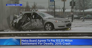 Metra to pay $12M in a settlement for an accident killing two teenage girls