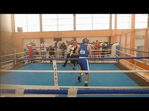 Combat boxe anglaise amateur -81kg finasliste des championnats de France