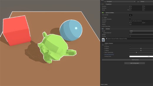 Unity 6 Render Graph 描边实现