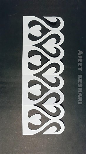 Paper Cutting Idea | Paper Craft Easy | Paper Jhalar | Easy Paper Craft #paper #craft #shorts